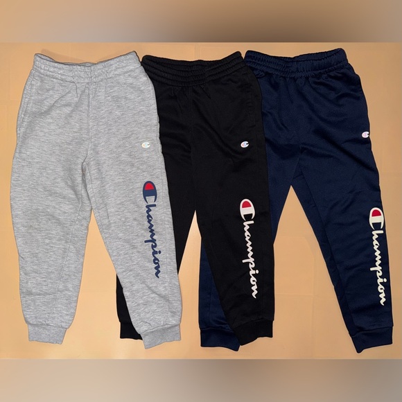 Champion Other - Lot of 3 Champion Boys Jogger Athletic Sweatpants; Size Medium